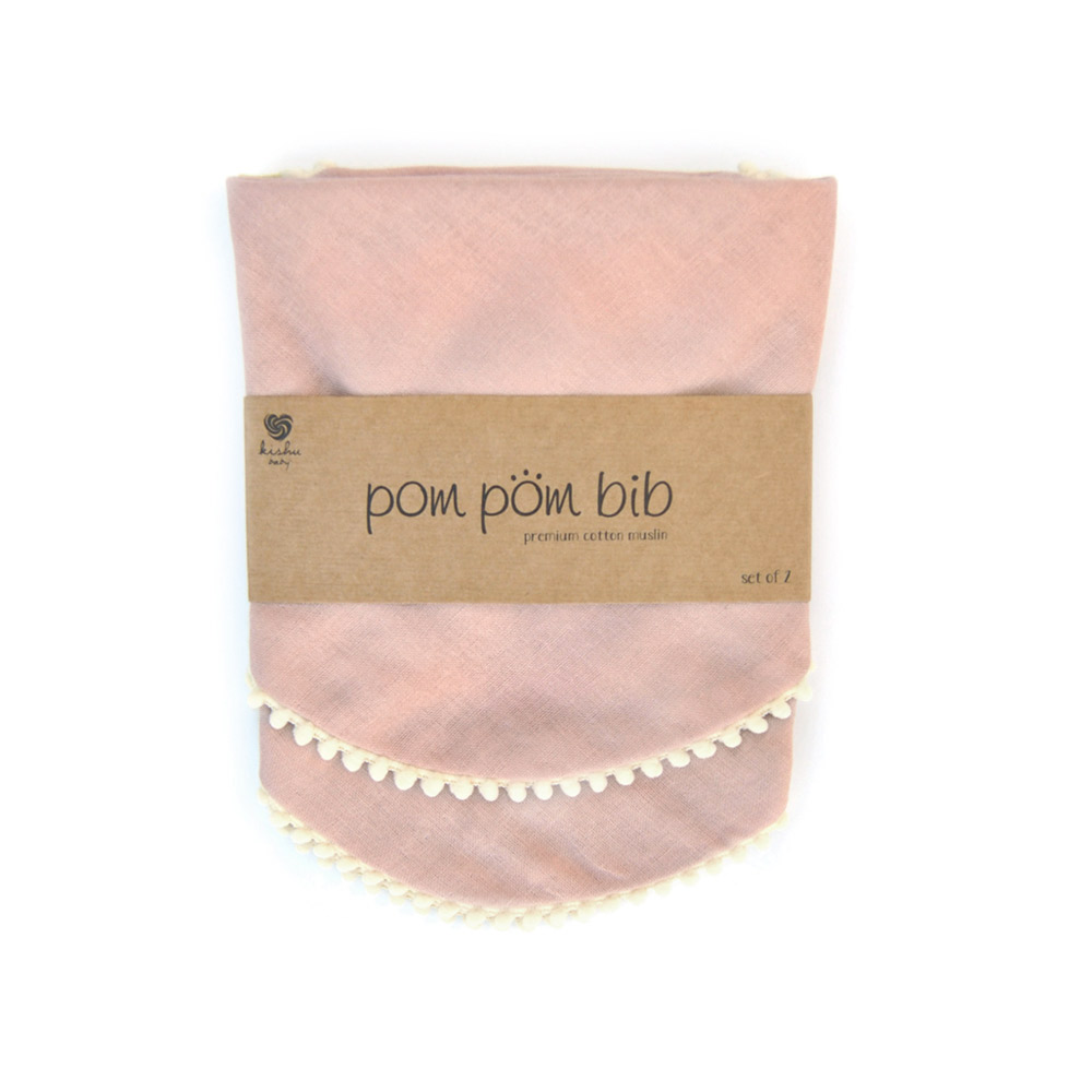 [Kishu baby] Pom pom Pink + Yellow SET